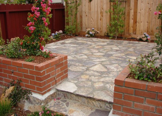 Three Rivers Flagstone patio