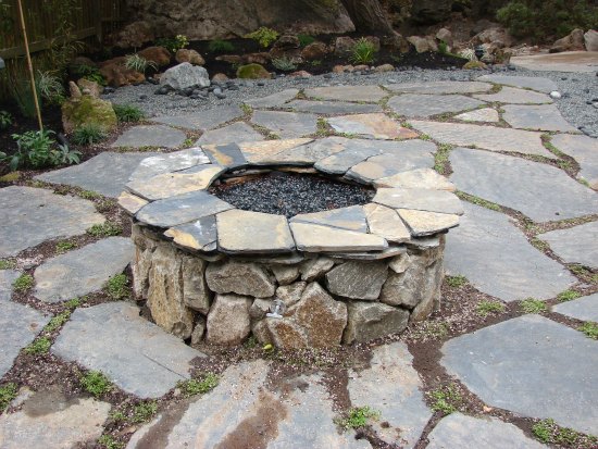 Natural Stone Fire Pit 