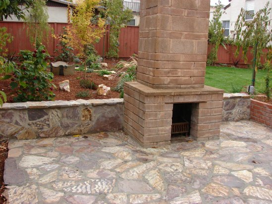 Outdoor Fireplace