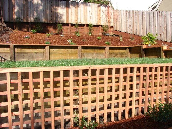 Wood Retaining Walls