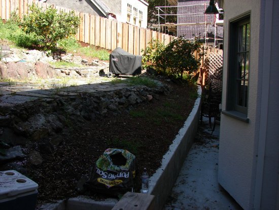 Failing Retaining Wall 